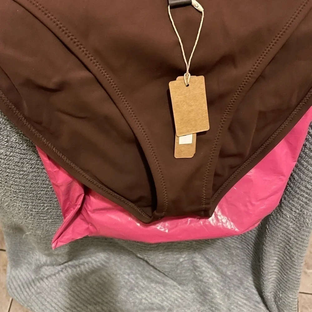 SKIMS SWIM COCOA